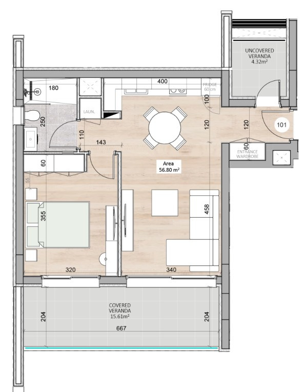 Apartment (Flat) in Kapsalos, Limassol for Sale