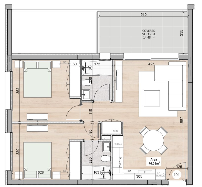 Apartment (Flat) in Kapsalos, Limassol for Sale