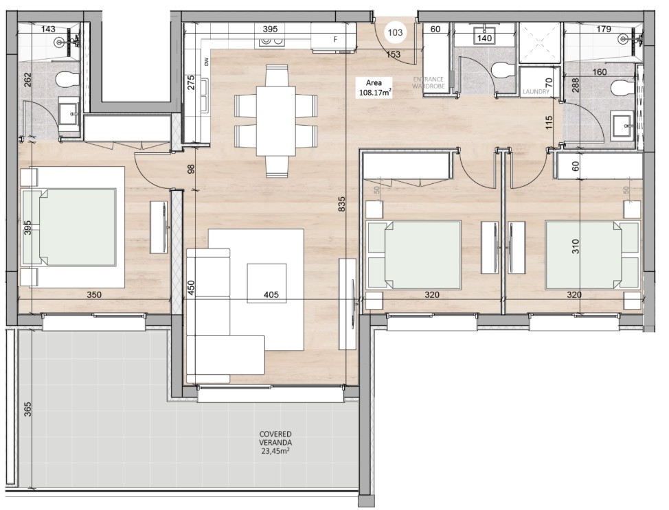 Apartment (Penthouse) in Kapsalos, Limassol for Sale