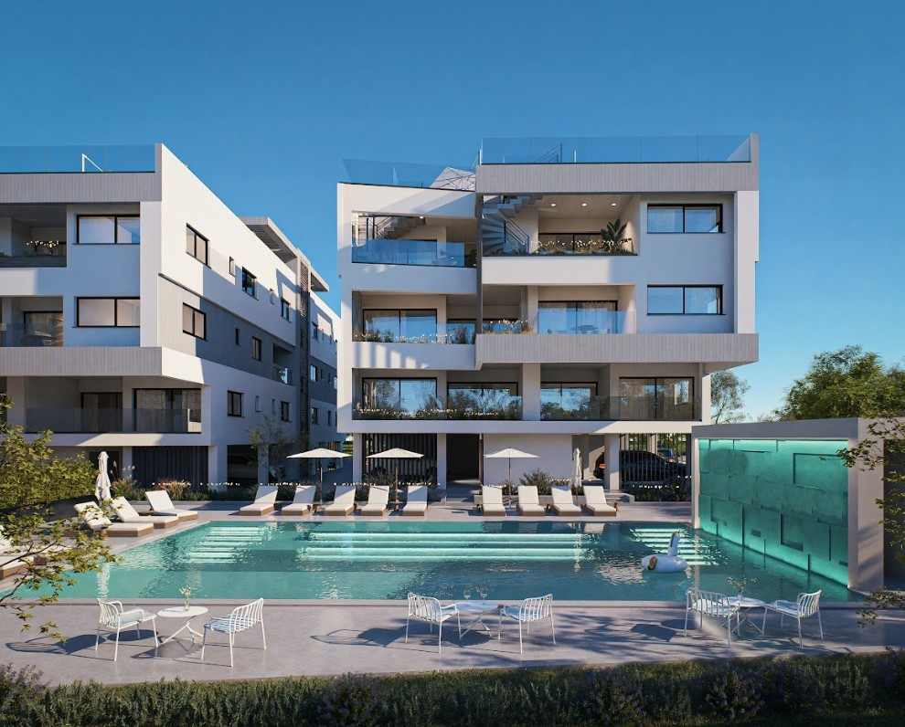 Apartment (Penthouse) in Geroskipou, Paphos for Sale