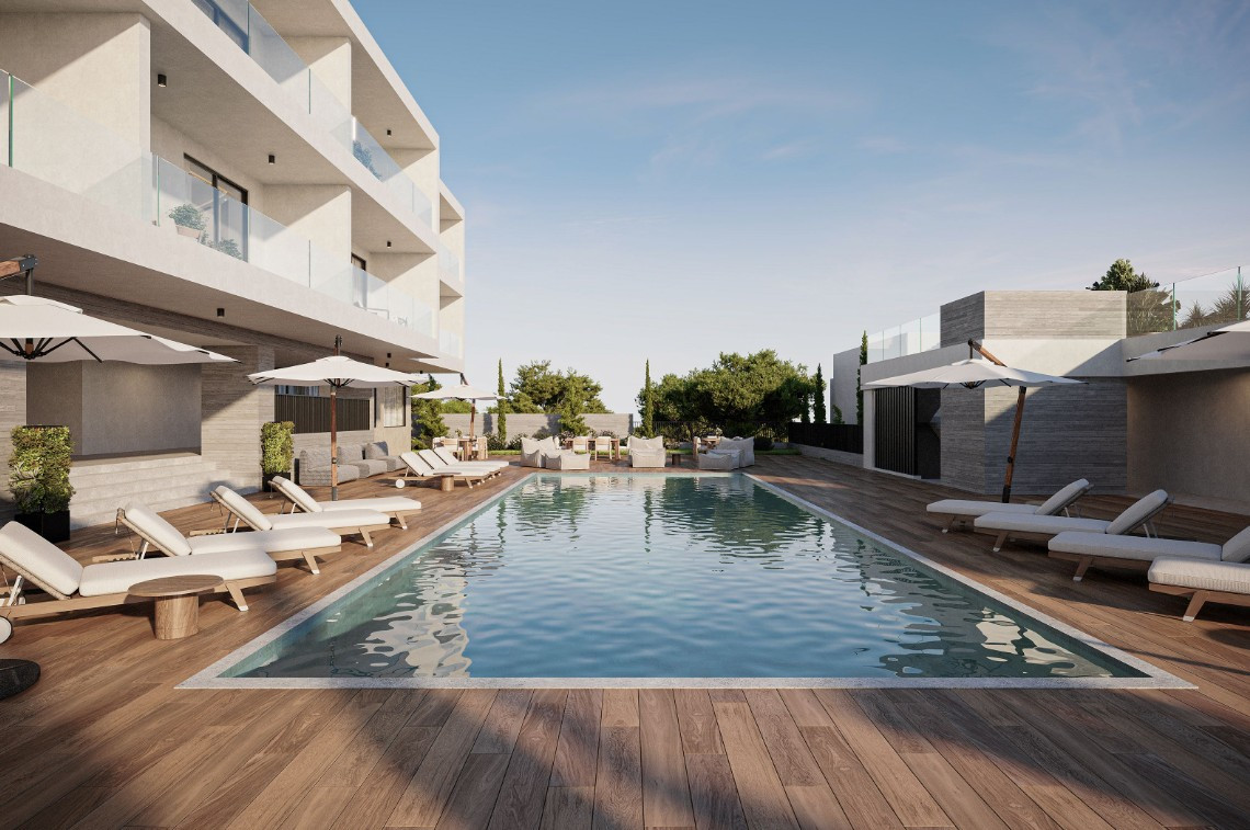 Apartment (Flat) in Kissonerga, Paphos for Sale