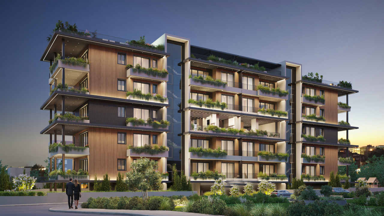 Apartment (Penthouse) in Mesa Geitonia, Limassol for Sale