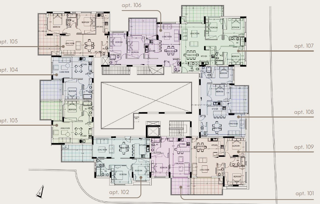 Apartment (Flat) in Erimi, Limassol for Sale