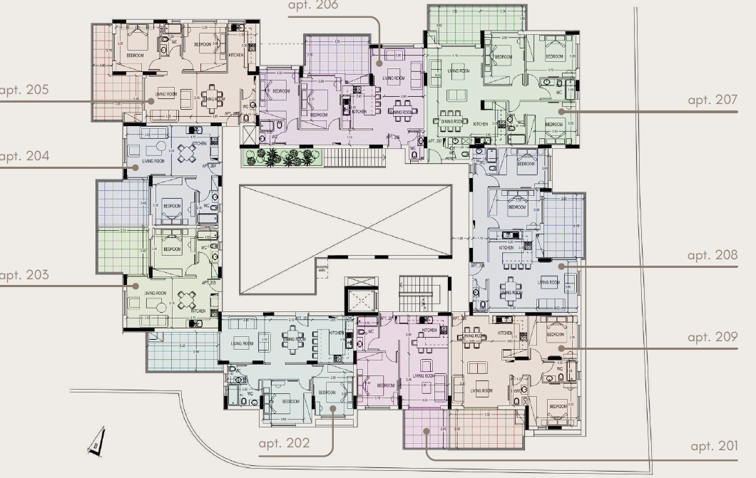 Apartment (Flat) in Erimi, Limassol for Sale