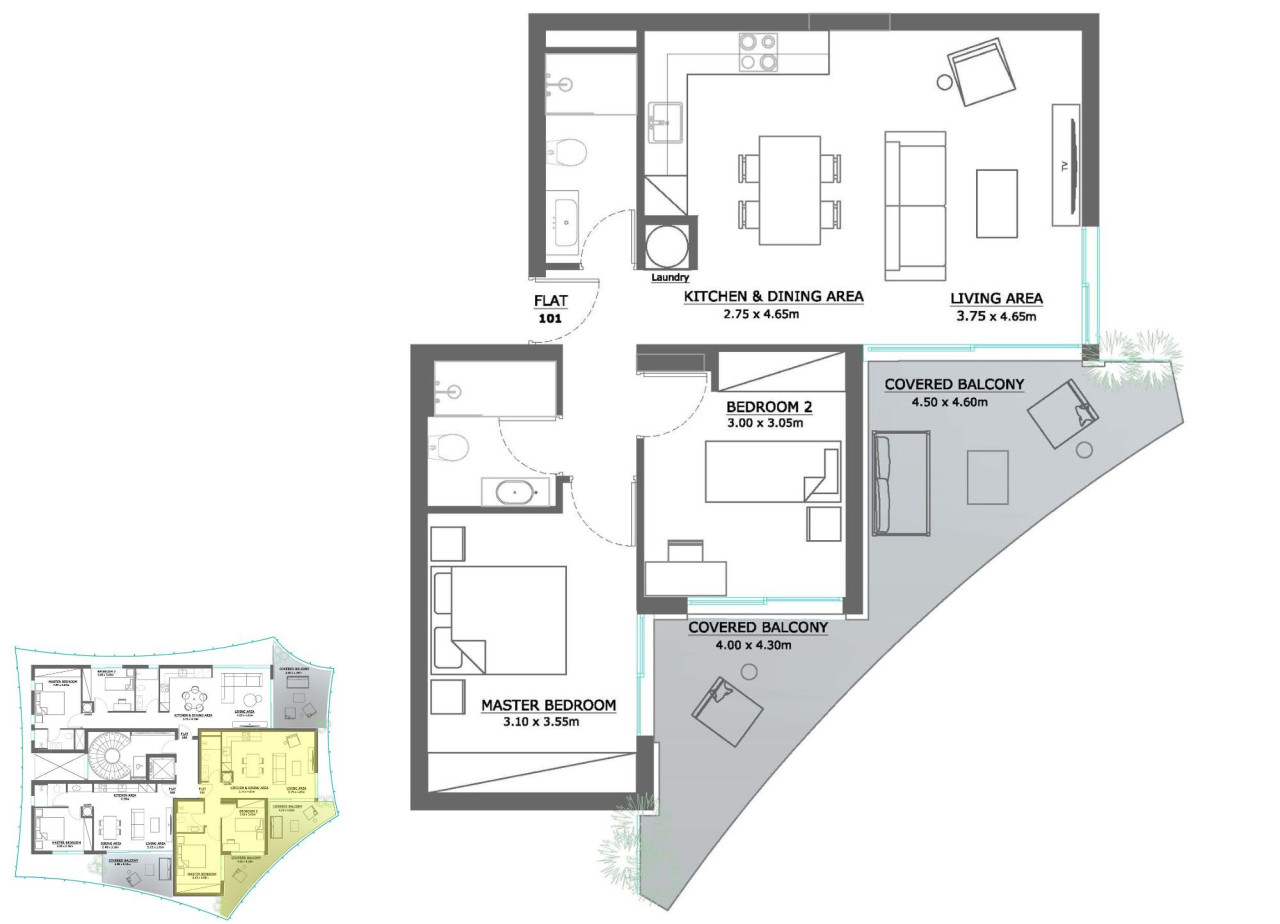 Apartment (Flat) in Makedonitissa, Nicosia for Sale