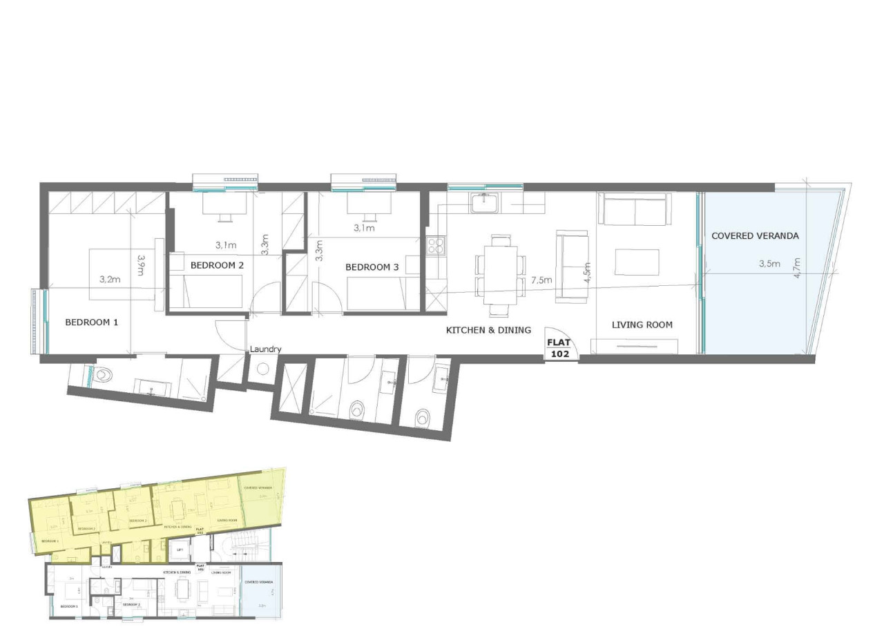 Apartment (Flat) in Strovolos, Nicosia for Sale