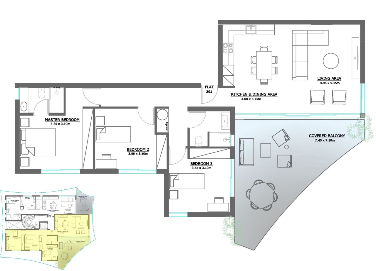 Apartment (Flat) in Makedonitissa, Nicosia for Sale