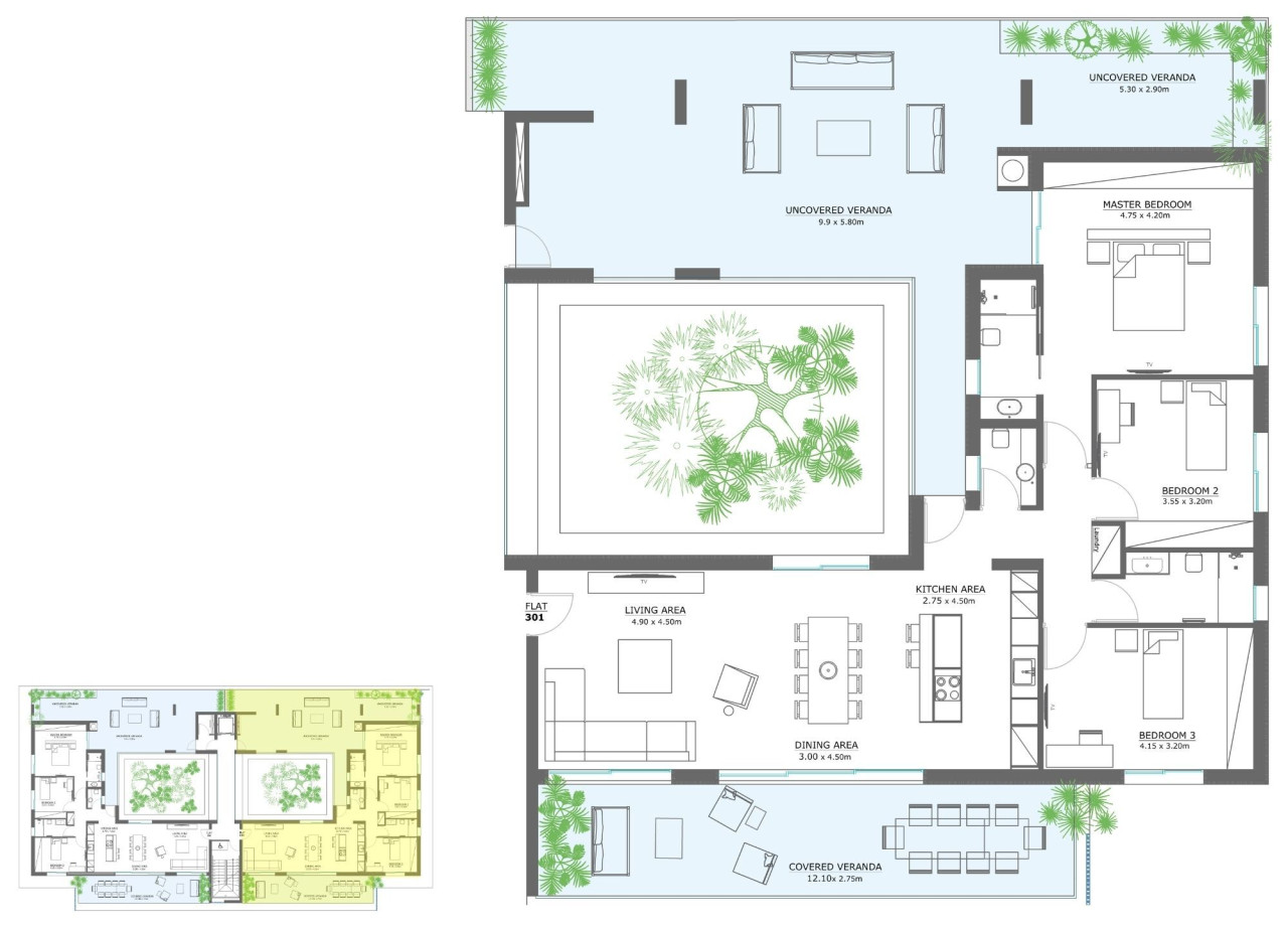 Apartment (Penthouse) in Aglantzia, Nicosia for Sale