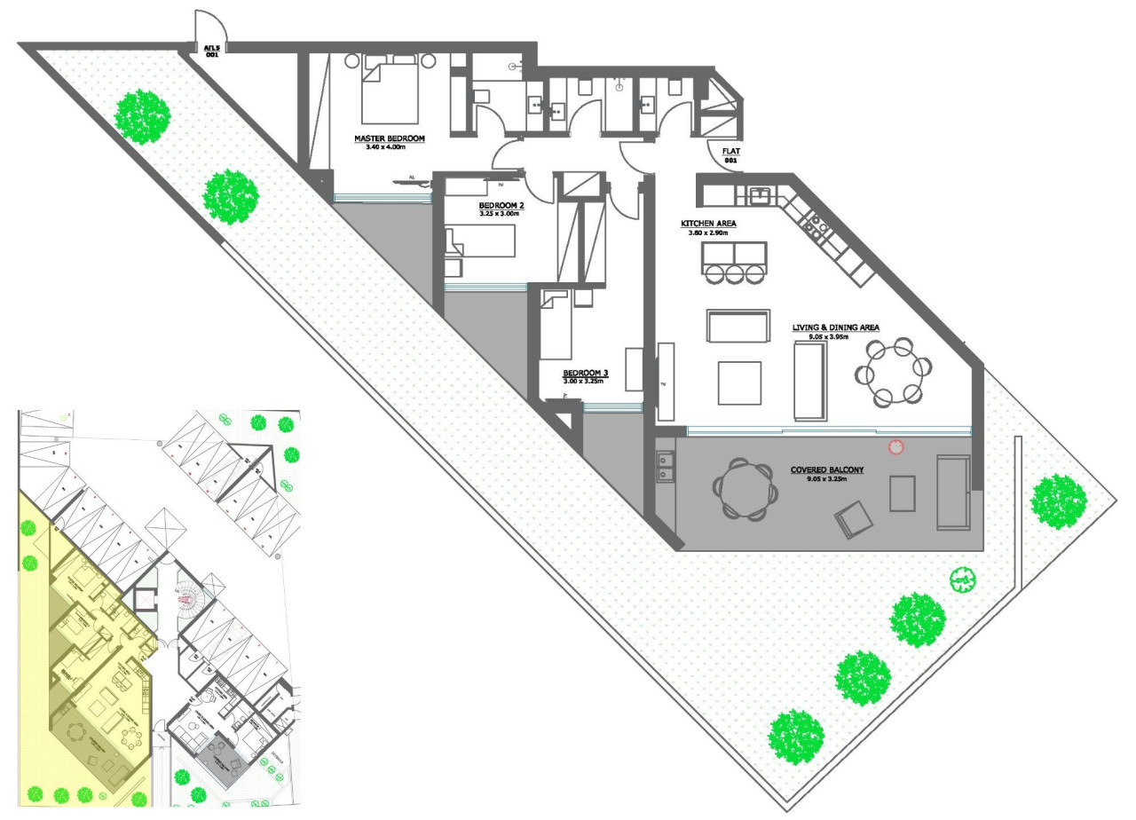 Apartment (Flat) in Engomi, Nicosia for Sale