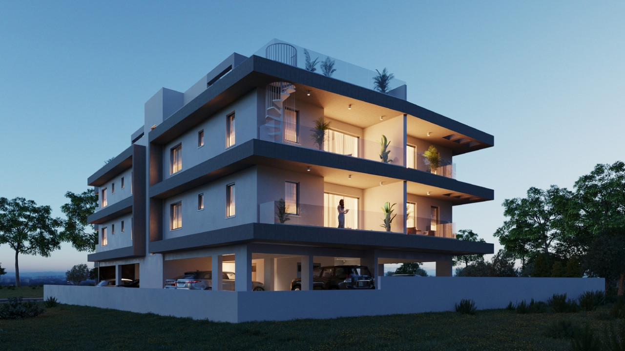 Apartment (Flat) in Oroklini, Larnaca for Sale