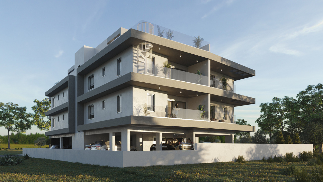 Apartment (Penthouse) in Oroklini, Larnaca for Sale