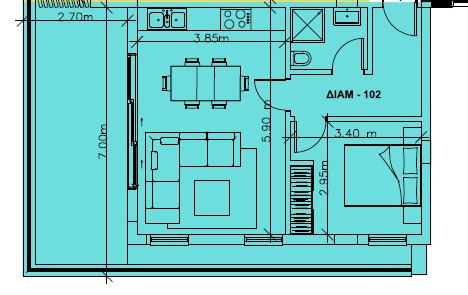 Apartment (Flat) in Polemidia (Kato), Limassol for Sale