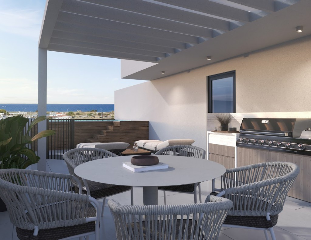 Apartment (Penthouse) in Livadia, Larnaca for Sale