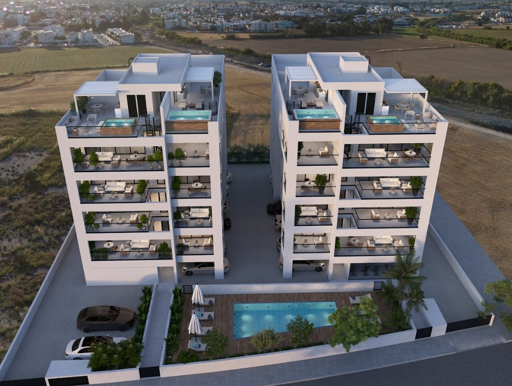 Apartment (Penthouse) in Livadia, Larnaca for Sale