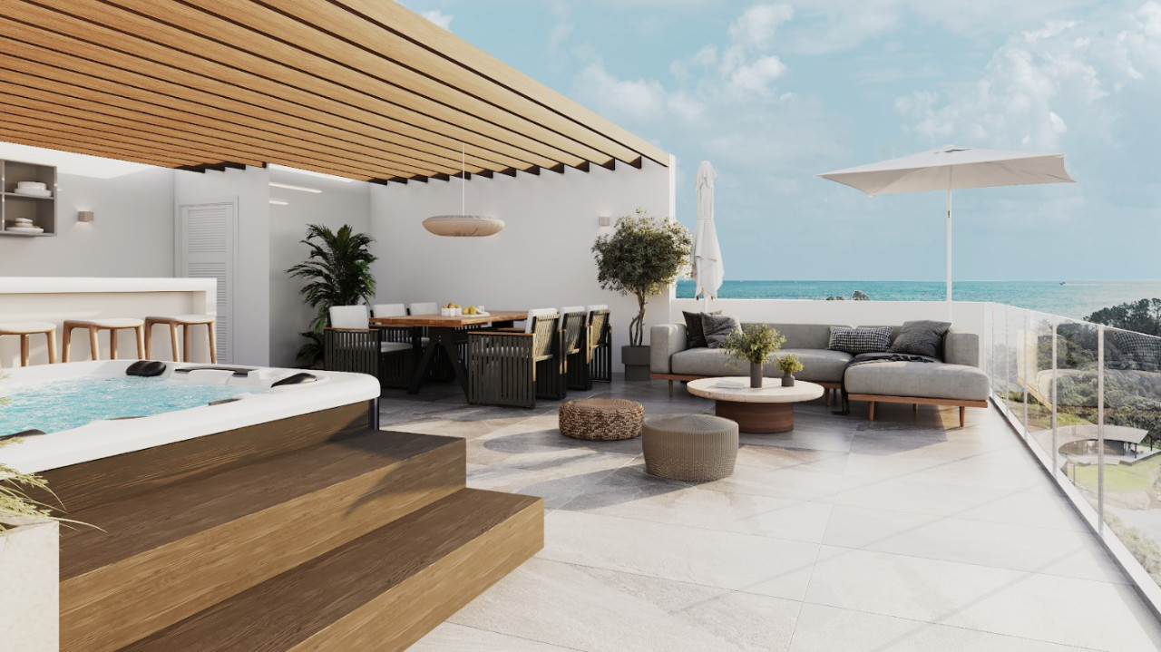 Apartment (Penthouse) in Germasoyia, Limassol for Sale