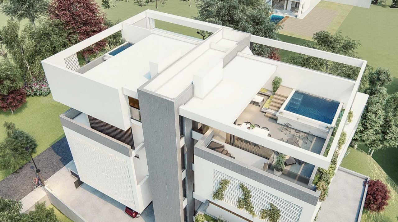 Apartment (Penthouse) in Agios Athanasios, Limassol for Sale