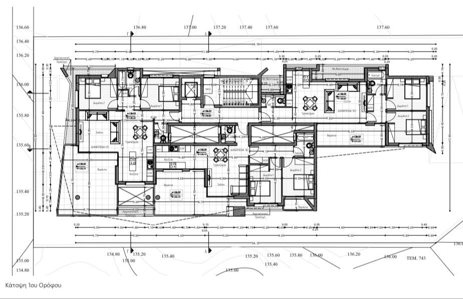 Apartment (Penthouse) in Agios Athanasios, Limassol for Sale