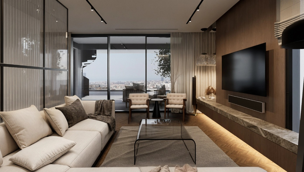 Apartment (Penthouse) in Agios Athanasios, Limassol for Sale