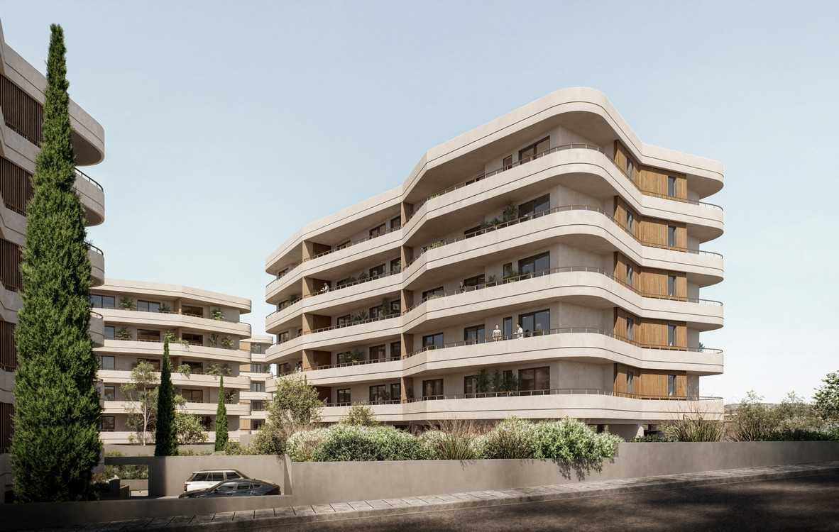 Apartment (Flat) in Germasoyia Village, Limassol for Sale