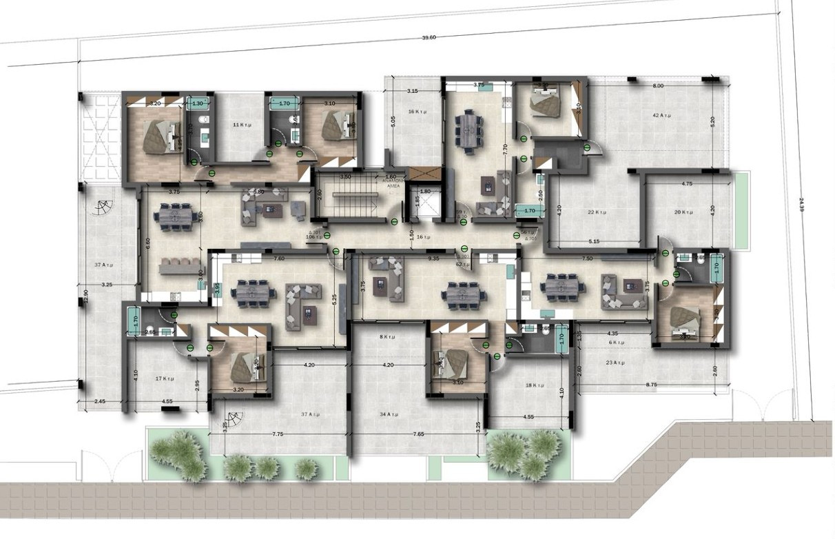 Apartment (Penthouse) in Zakaki, Limassol for Sale