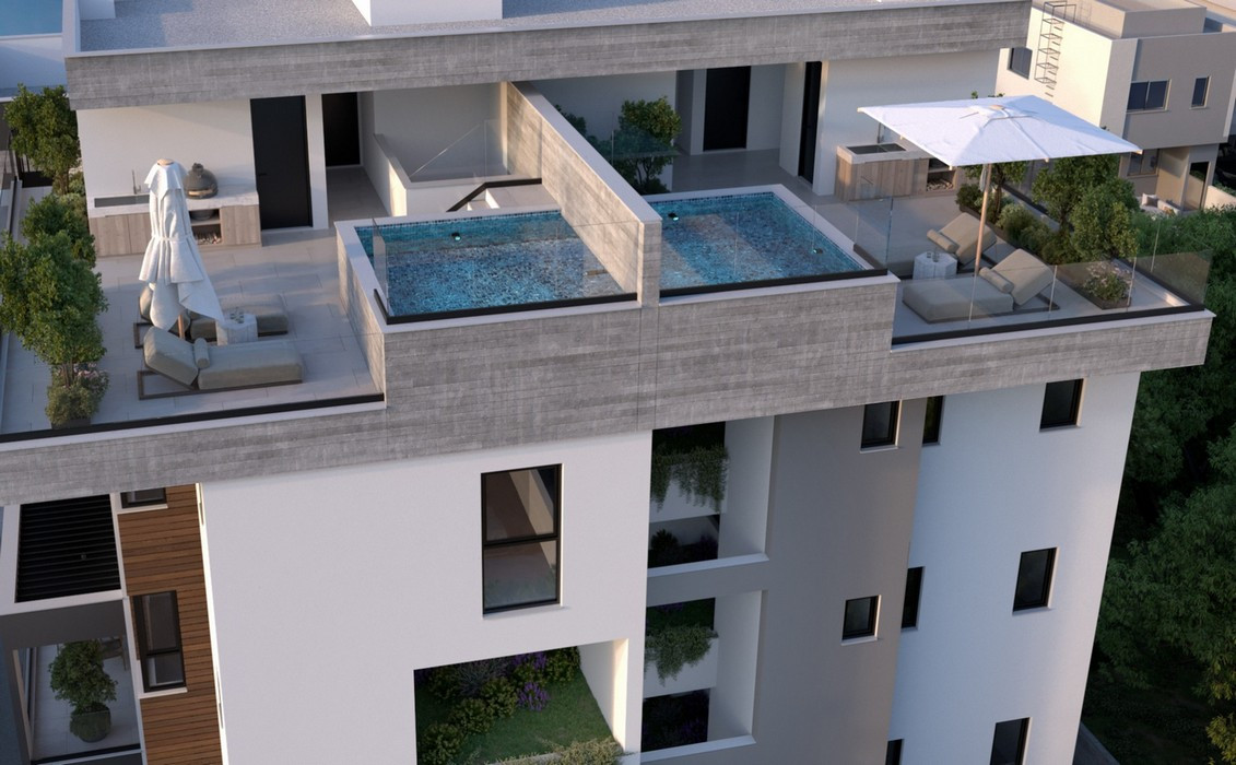 Apartment (Penthouse) in Potamos Germasoyias, Limassol for Sale