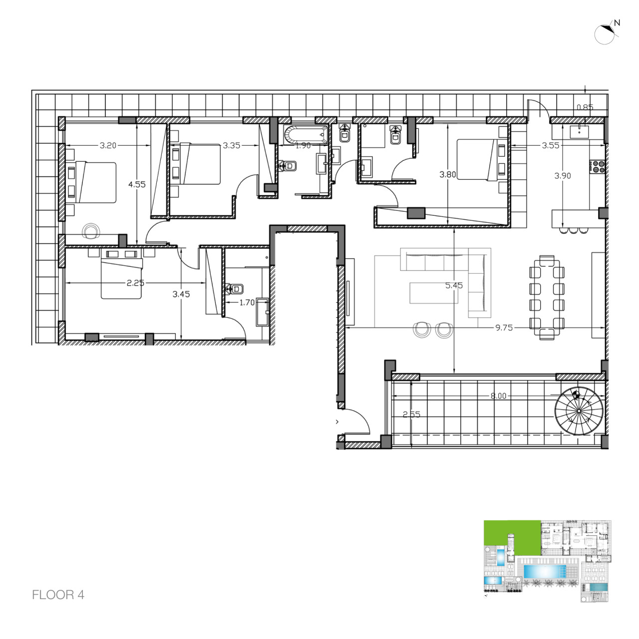 Apartment (Flat) in Potamos Germasoyias, Limassol for Rent