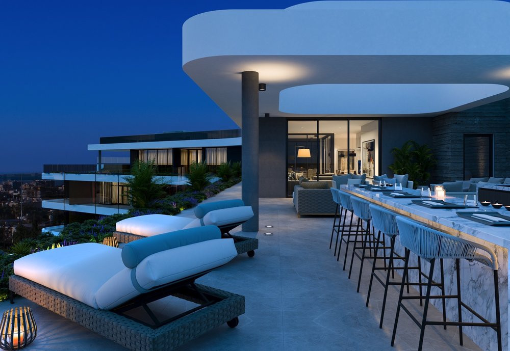 Apartment (Penthouse) in Mesa Geitonia, Limassol for Rent