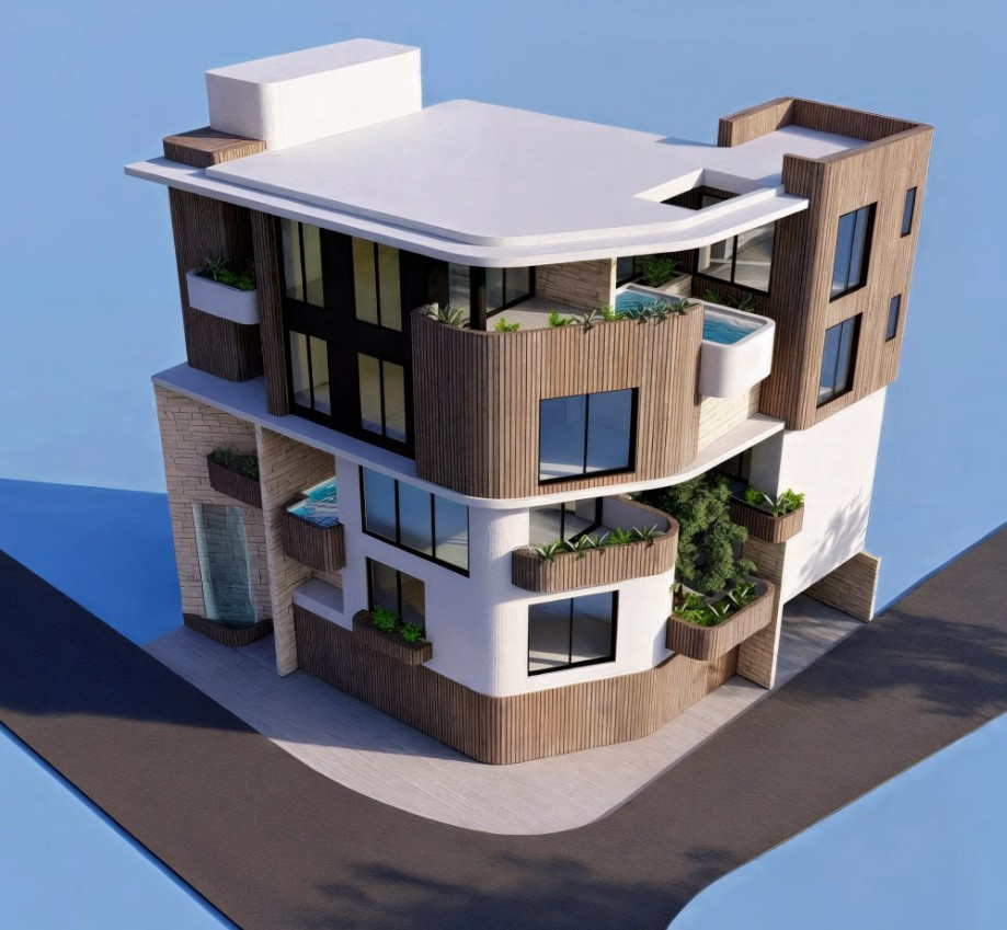 Apartment (Flat) in City Center, Paphos for Sale