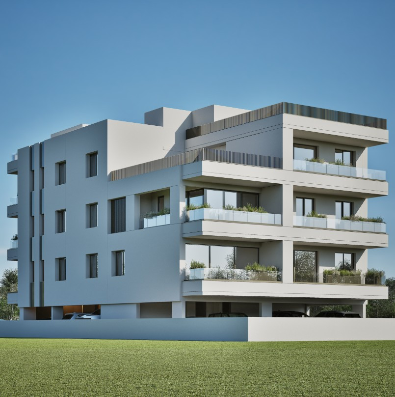 Apartment (Penthouse) in Aradippou, Larnaca for Sale