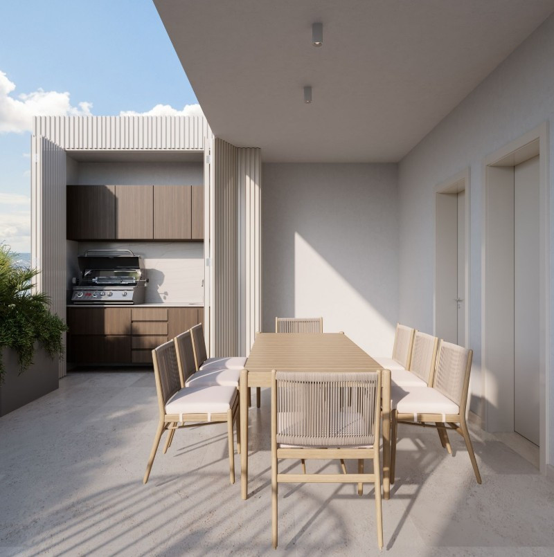 Apartment (Penthouse) in Aradippou, Larnaca for Sale