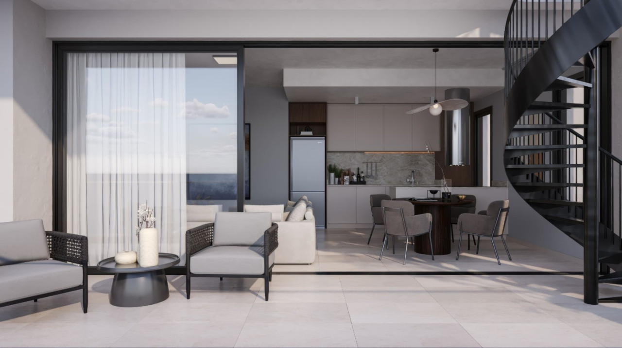 Apartment (Penthouse) in Aradippou, Larnaca for Sale