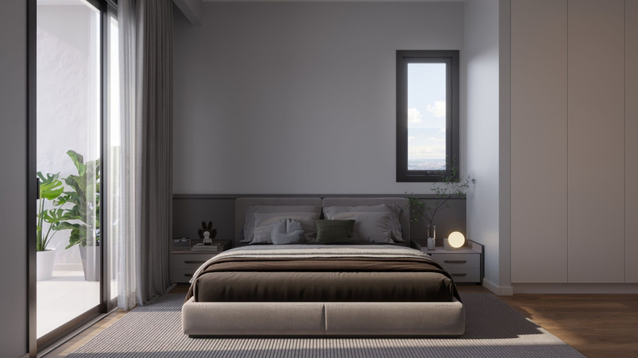 Apartment (Penthouse) in Aradippou, Larnaca for Sale
