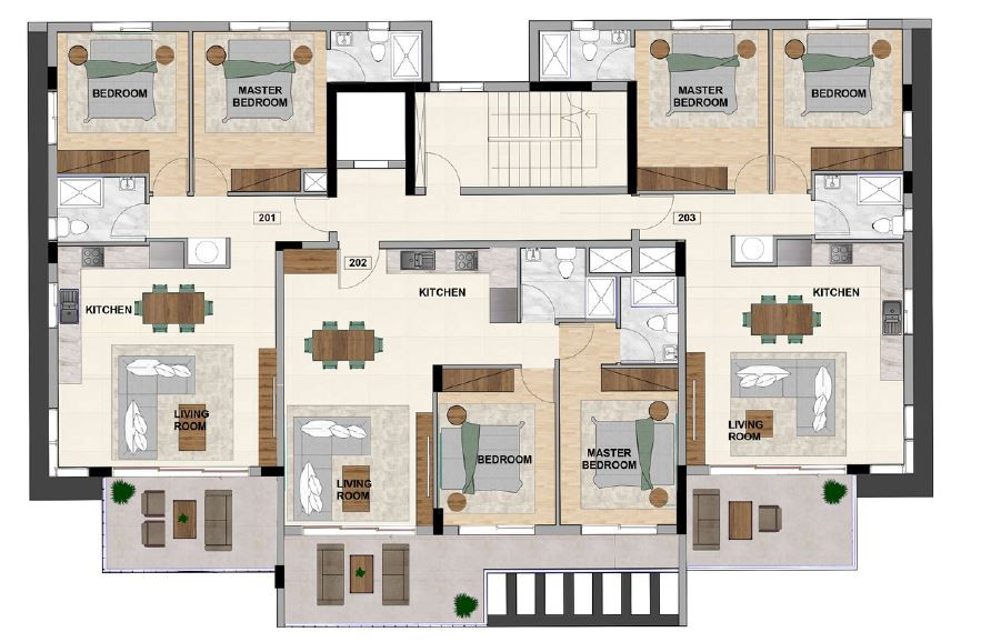 Apartment (Flat) in Kapsalos, Limassol for Sale