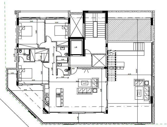 Apartment (Penthouse) in Agios Ioannis, Limassol for Sale