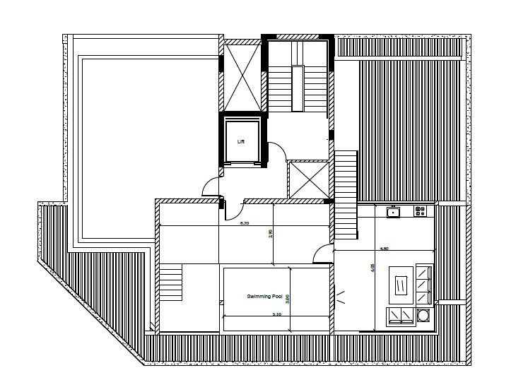 Apartment (Penthouse) in Agios Ioannis, Limassol for Sale