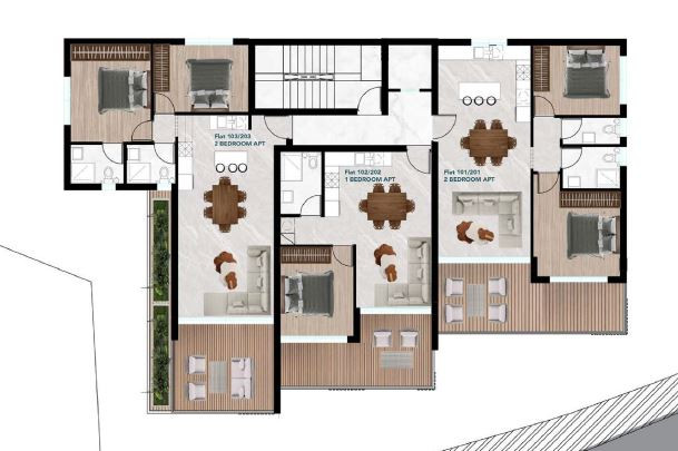 Apartment (Penthouse) in Germasoyia, Limassol for Sale