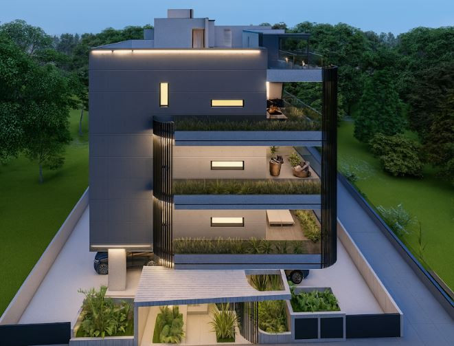 Apartment (Penthouse) in Tsiflikoudia, Limassol for Sale