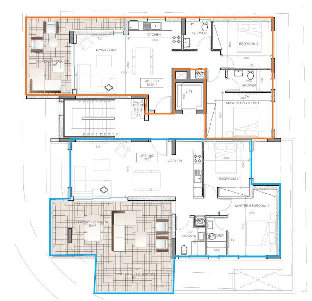 Apartment (Flat) in Larnaca Port, Larnaca for Sale