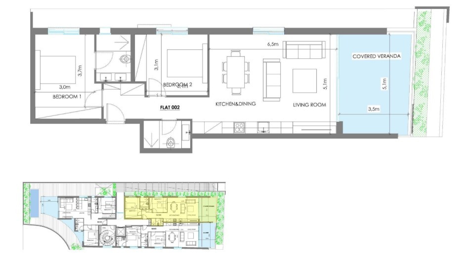 Apartment (Flat) in Agios Andreas, Nicosia for Sale
