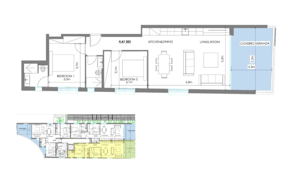 Apartment (Flat) in Agios Andreas, Nicosia for Sale