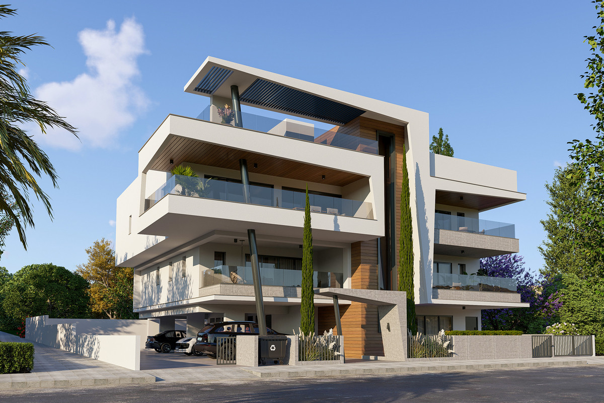 Mieszkanie 2 pokoi 98 m² Lakatameia, Cypr