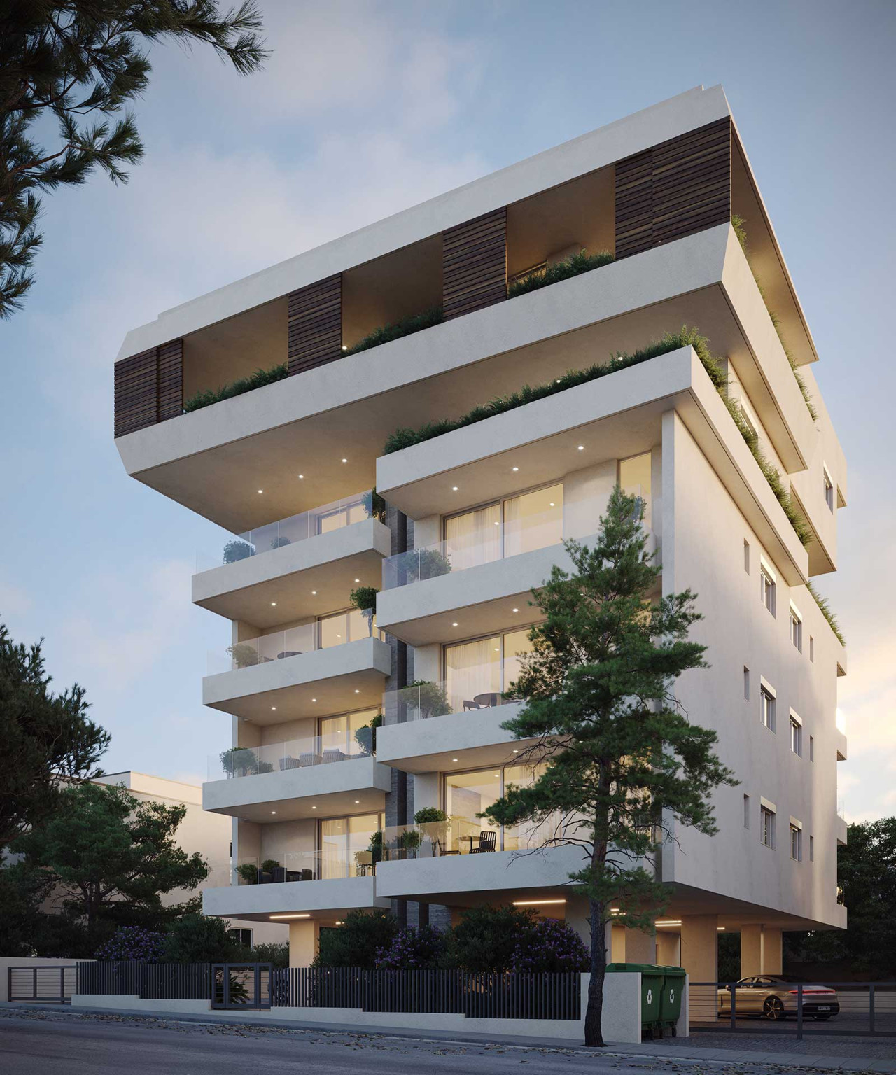 Wohnung 4 Schlafzimmer 279 m² Nikosia, Zypern