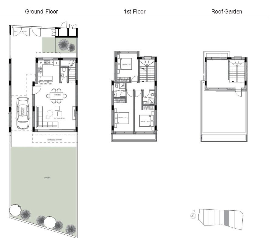 House (Semi detached) in Agios Athanasios, Limassol for Sale
