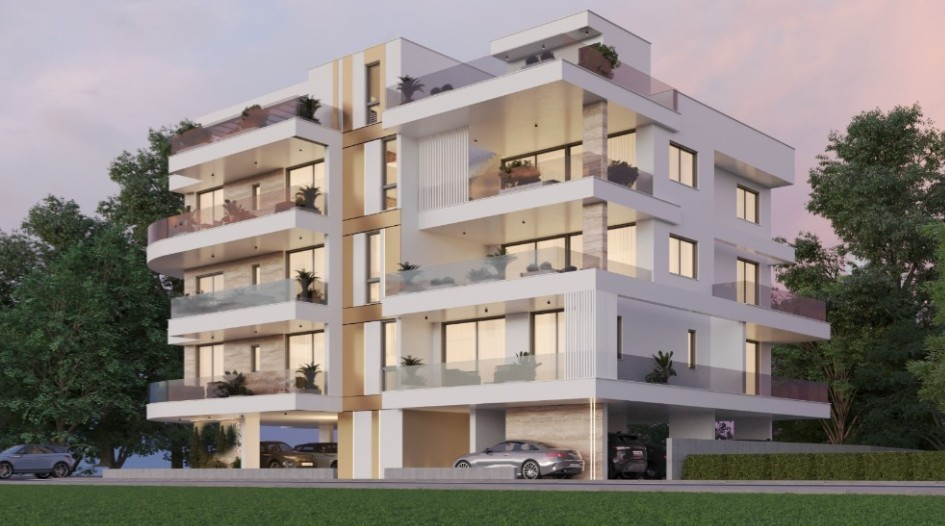 Apartment (Penthouse) in Aradippou, Larnaca for Sale