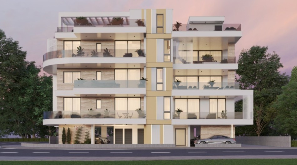 Apartment (Penthouse) in Aradippou, Larnaca for Sale