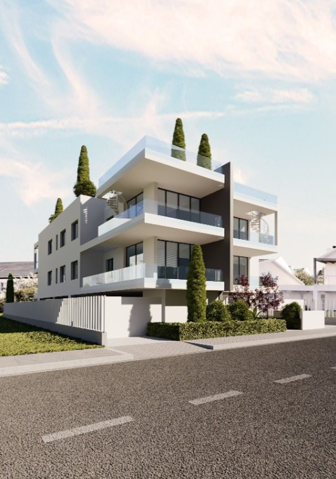 Apartment (Penthouse) in Livadia, Larnaca for Sale