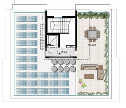 Apartment (Penthouse) in Agioi Omologites, Nicosia for Sale