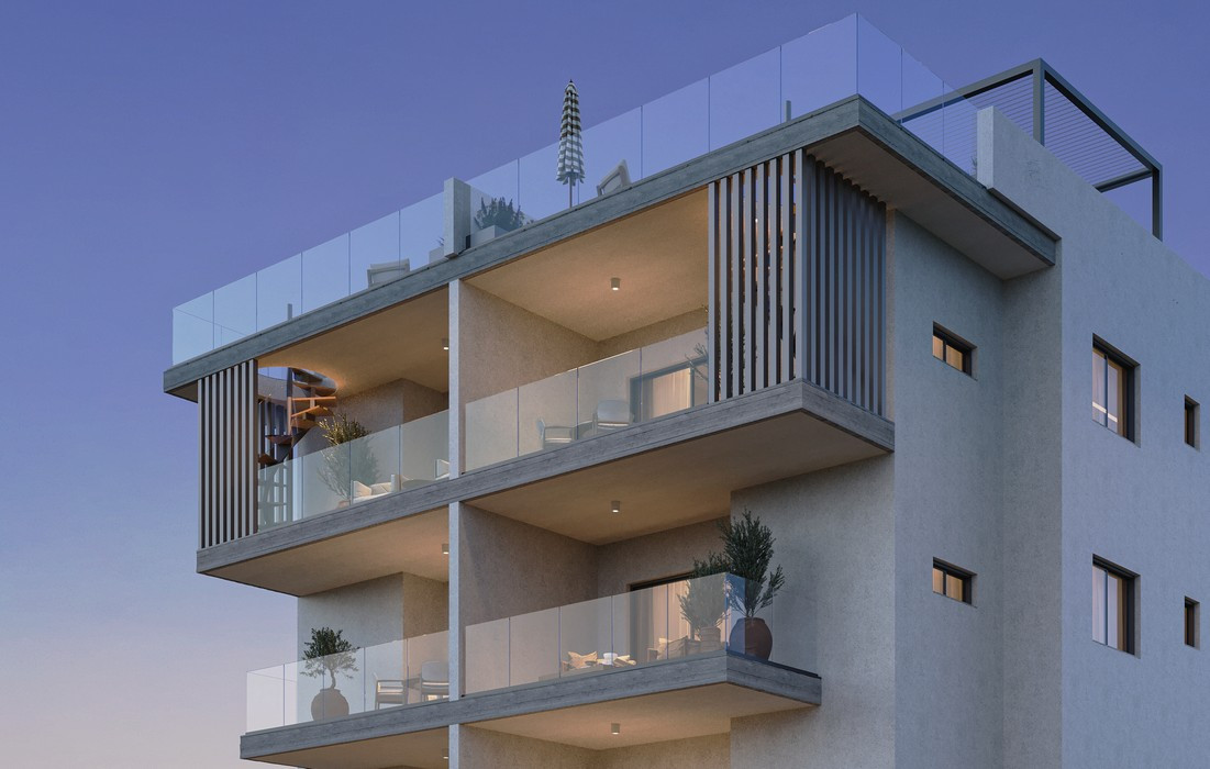 Apartment (Penthouse) in Agioi Anargyroi, Larnaca for Sale