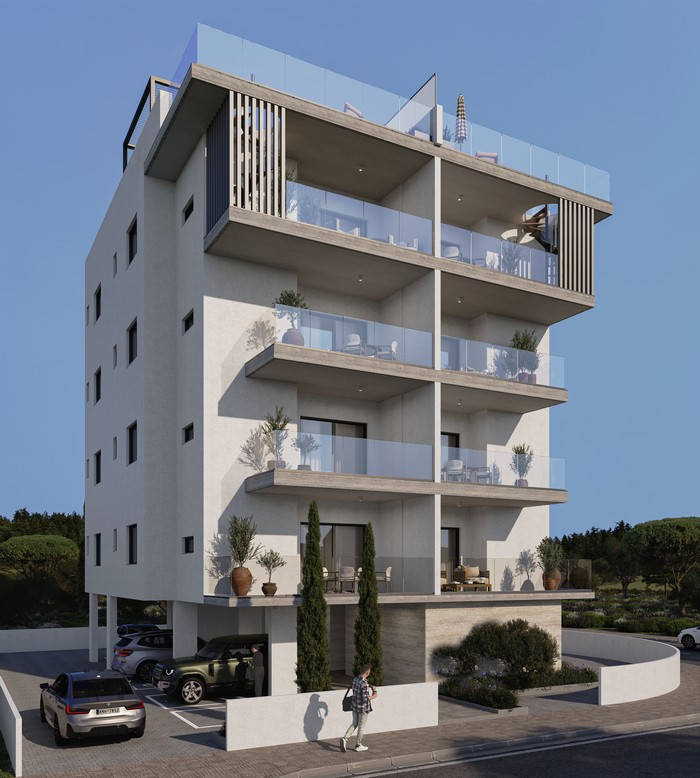 Apartment (Penthouse) in Agioi Anargyroi, Larnaca for Sale