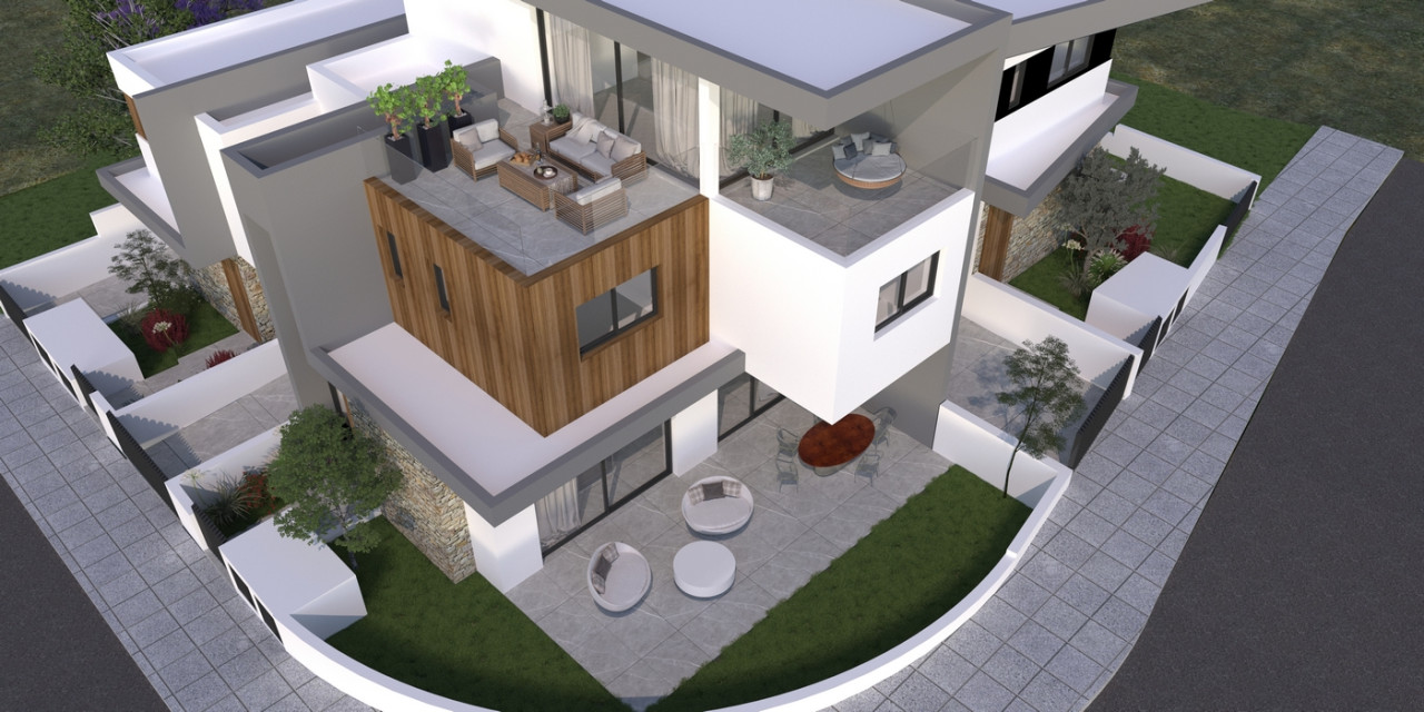 House (Semi detached) in Agios Sylas, Limassol for Sale